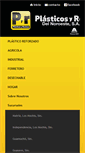 Mobile Screenshot of plasticosyresinas.com.mx